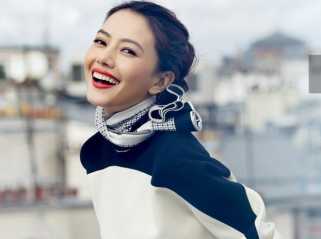 高圆圆图片大全巴黎高空写真