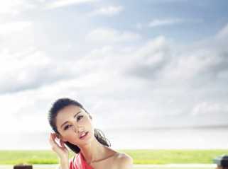 张歆艺的照片异国唯美写真